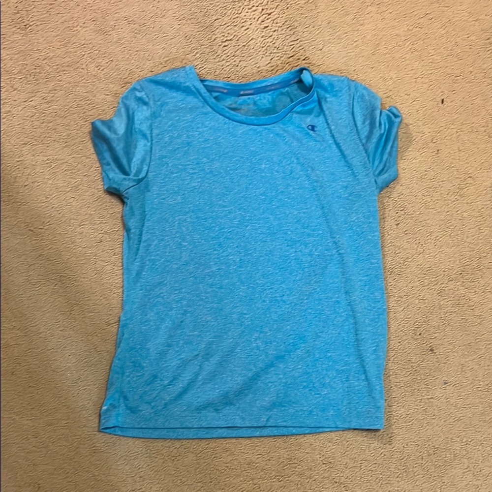 Champion Blue Short Sleeve Tee